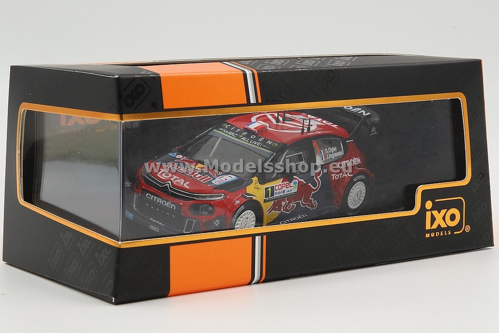 IXO RAM712 Citroen C3 WRC, No.1, Red Bull, Rallye WM, Rally