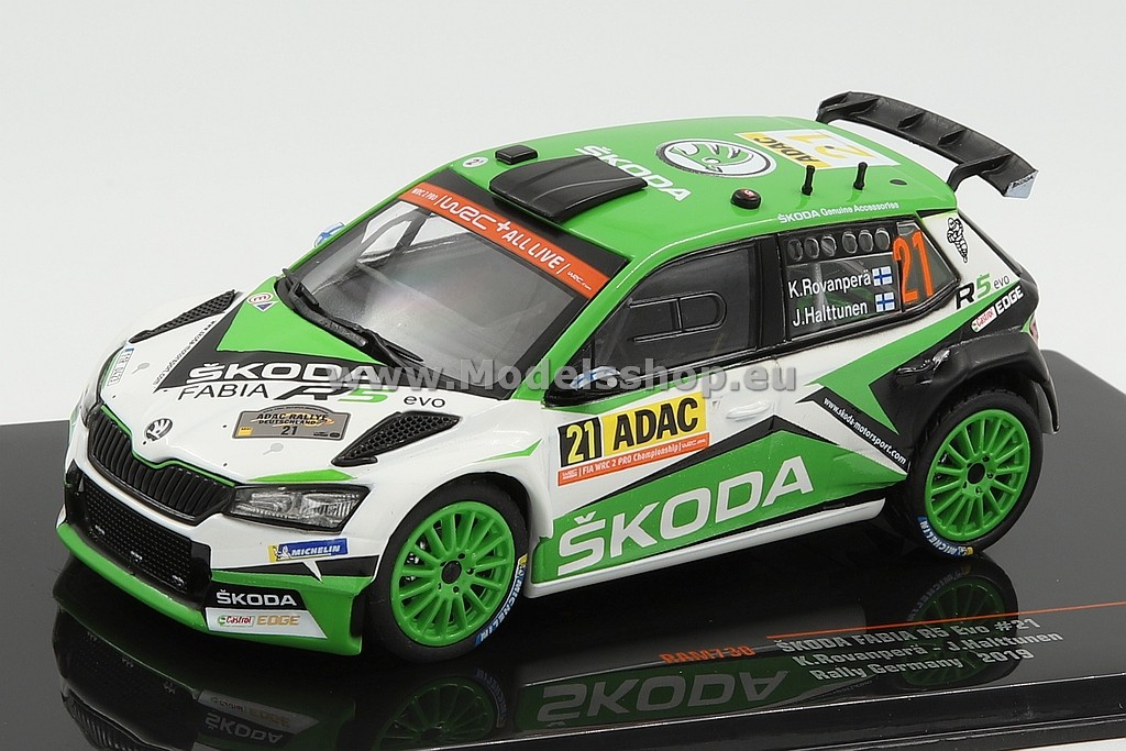 Skoda Fabia R5 EVO, No.21, Rallye WM, Rallye Germany 2019, K.Rovanperä/J.Halttunen