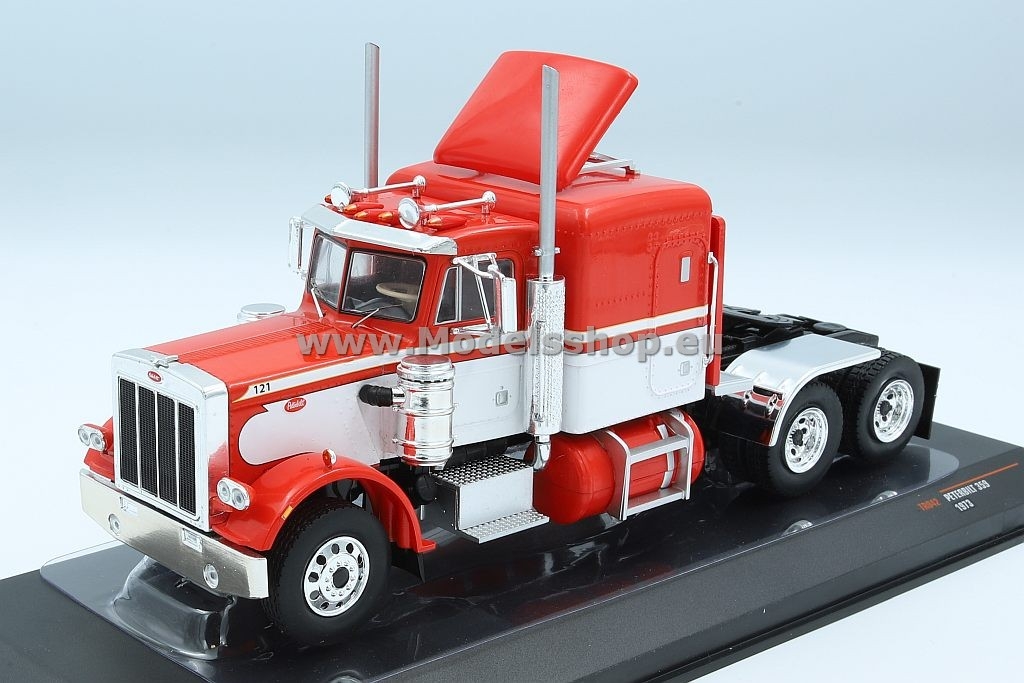 Peterbilt 359 tractor truck, 1973 /red - white/