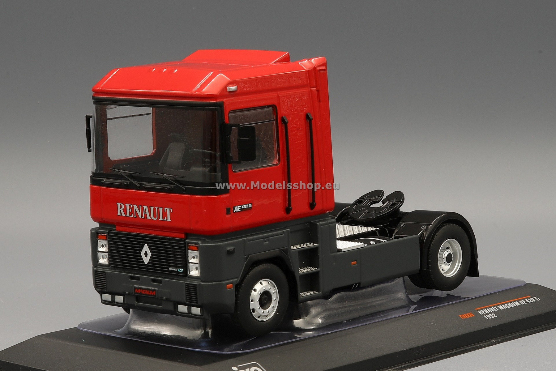 Renault Magnum AE 420 ti tractor truck, 1992 /red/