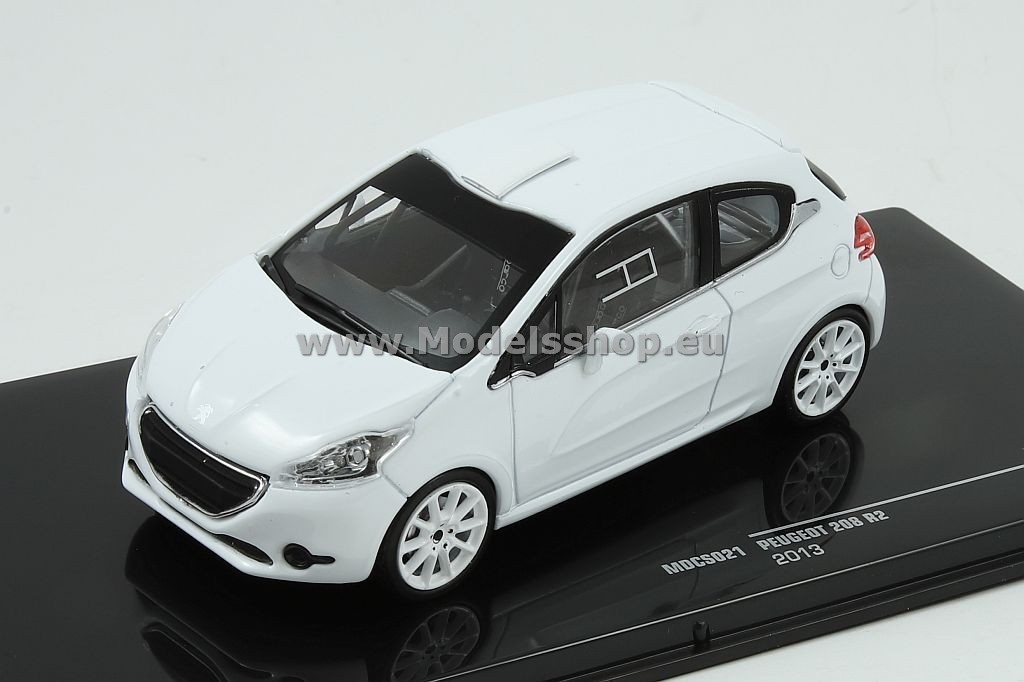 Peugeot 208 R2, Plain Body Version, with 4 spare tyres, 2013 /white/