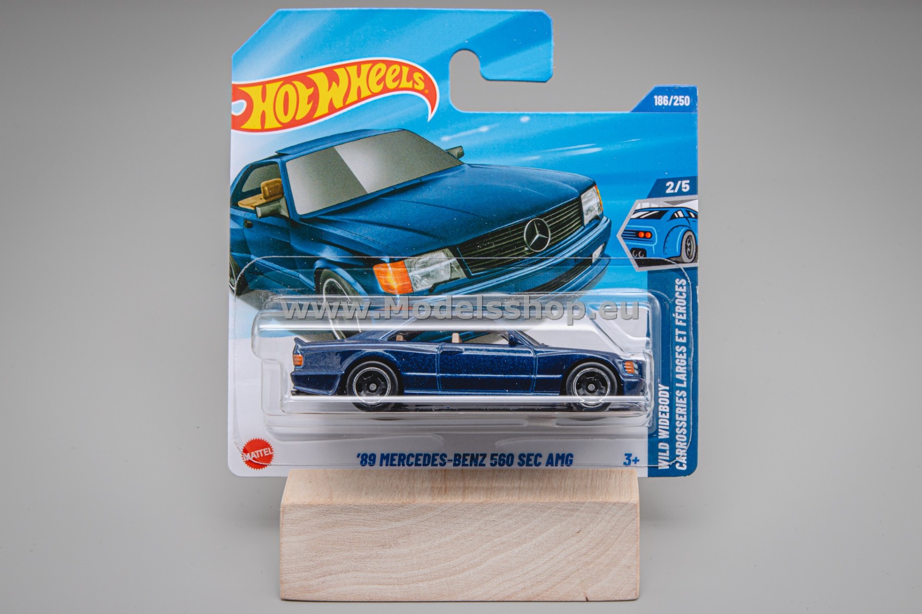1989 Mercedes-Benz 560 SEC AMG (2nd Color) Hot Wheels 