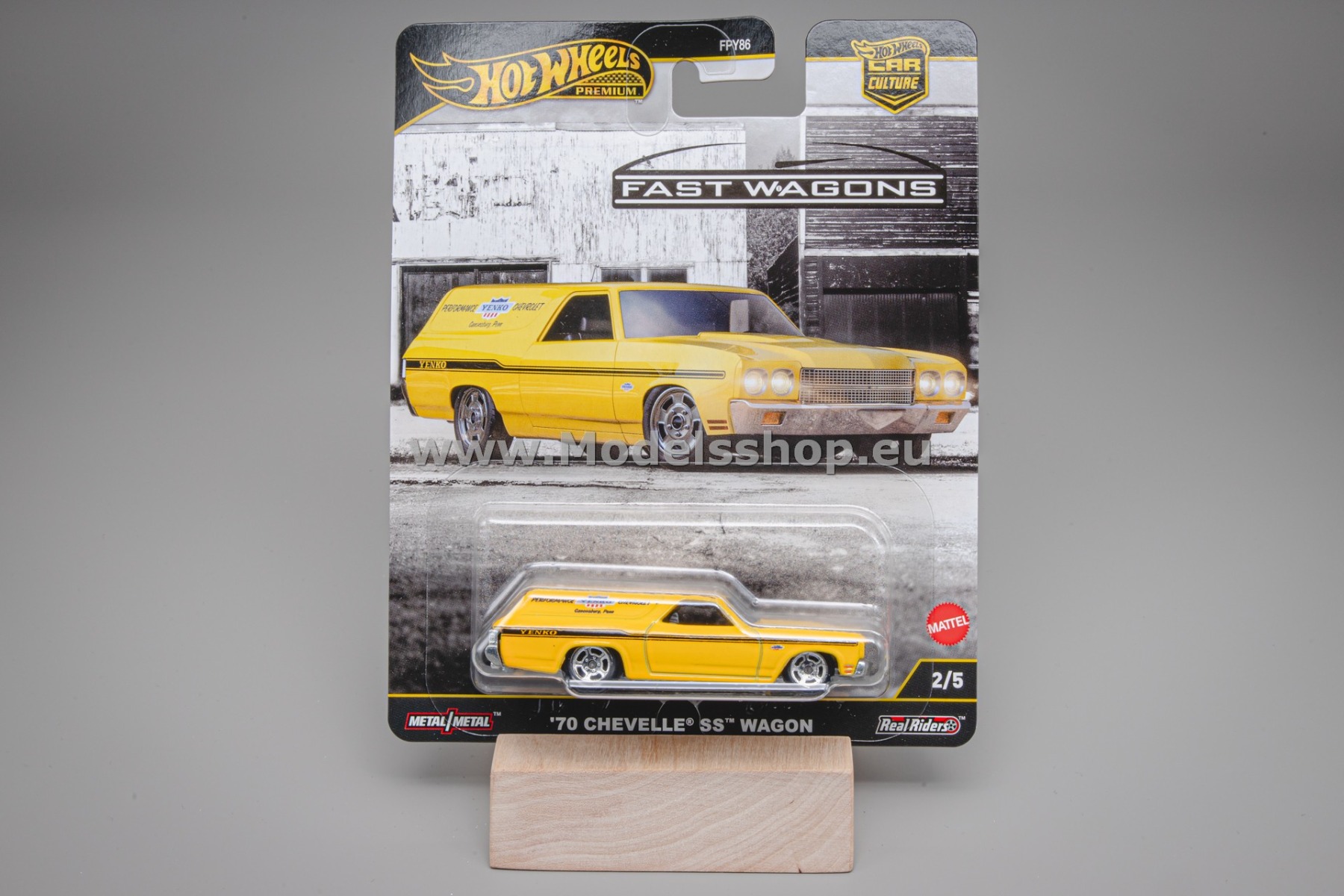1970 Chevelle SS Wagon Fast Wagons Hot Wheels Premium