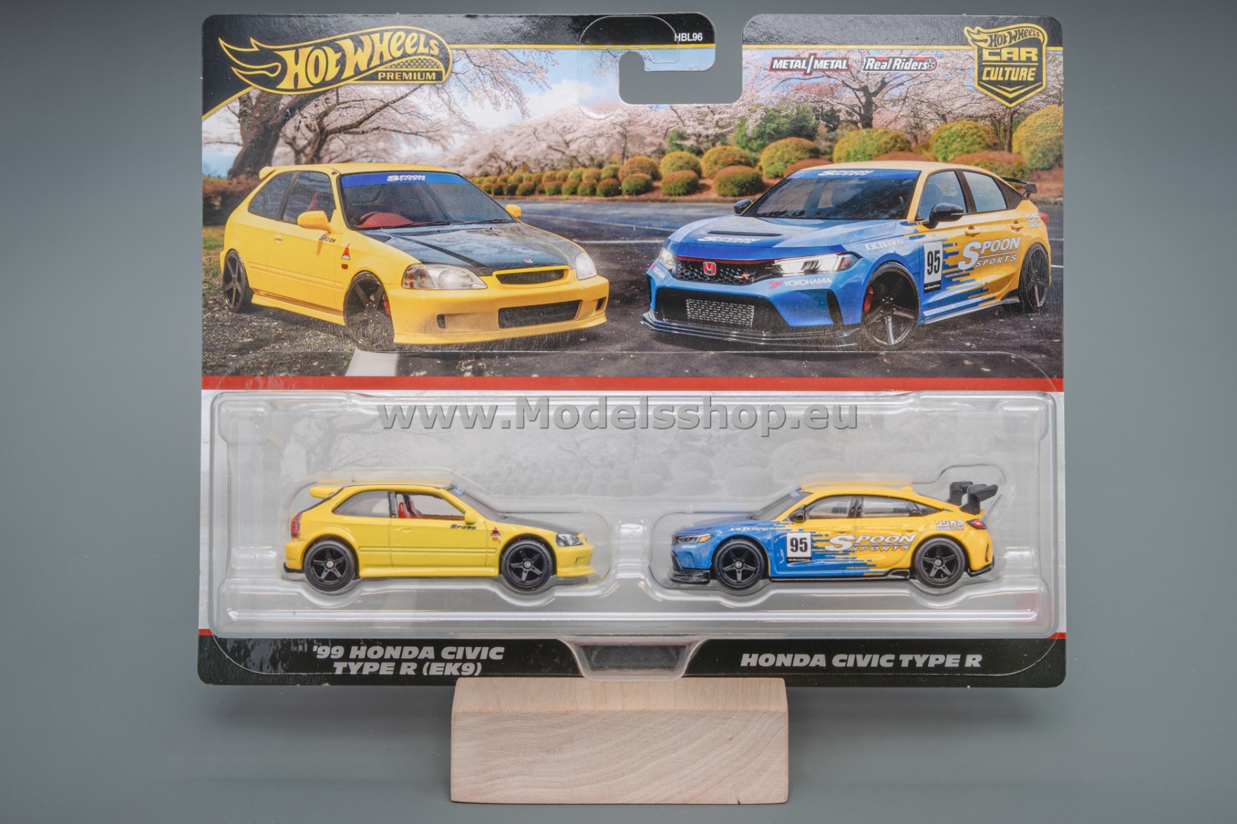 Honda Civic Type R & 1999 Honda Civic Type R (EK9) 2-pack Hot Wheels Premium