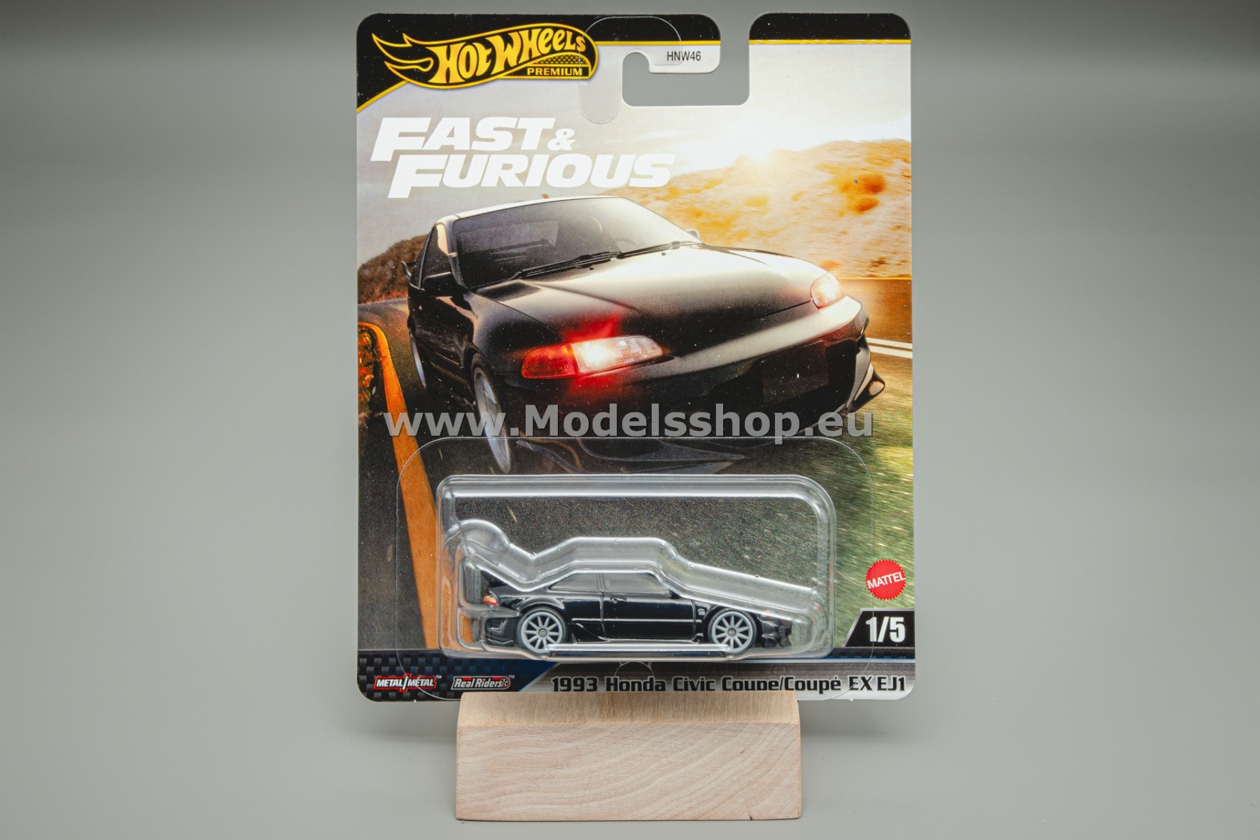 1993 Honda Civic Coupe EX EJ1 Fast & Furious Hot Wheels Premium