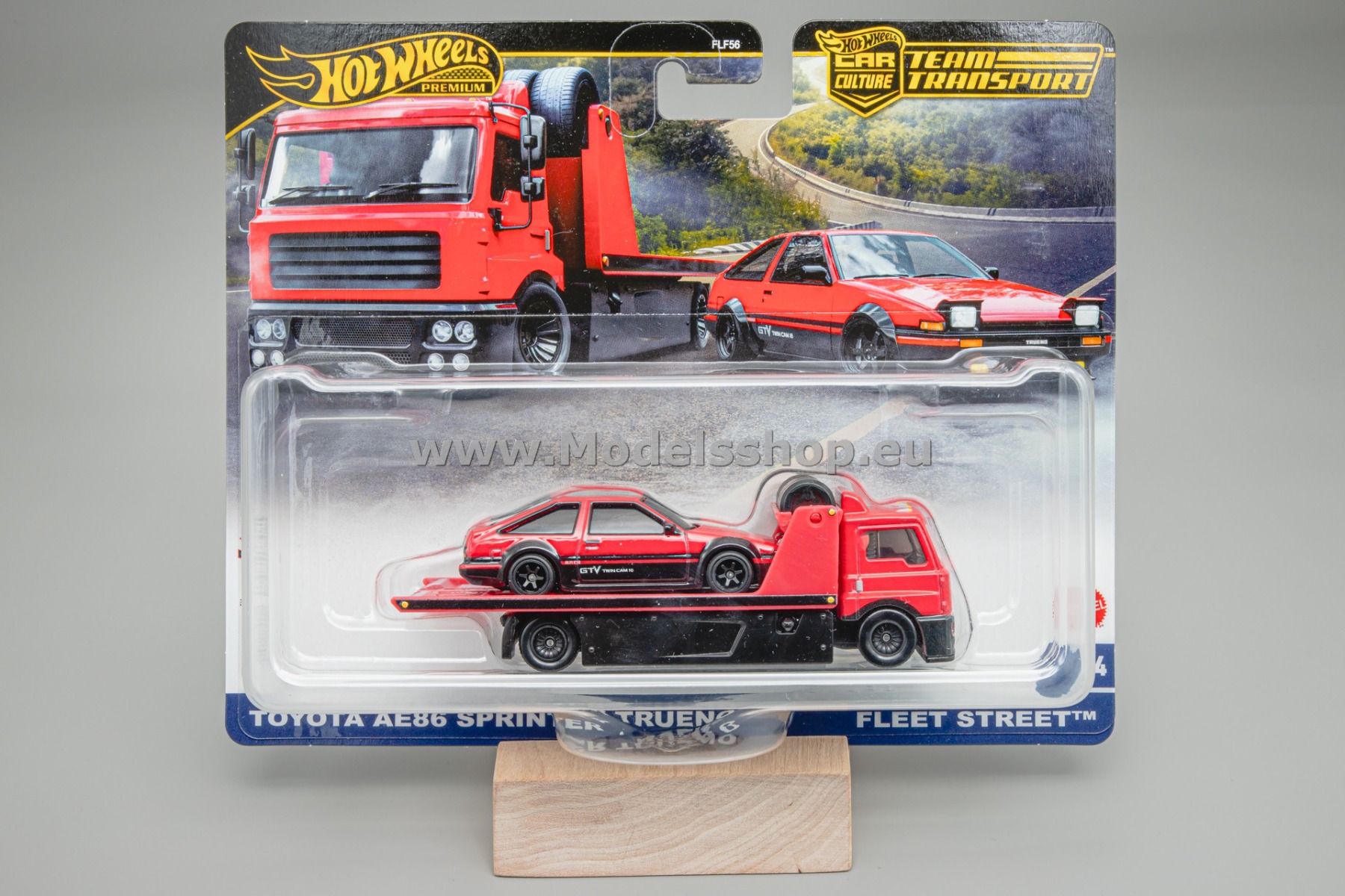 Fleet Street & Toyota AE86 Sprinter Trueno #84 Hot Wheels Team Transport