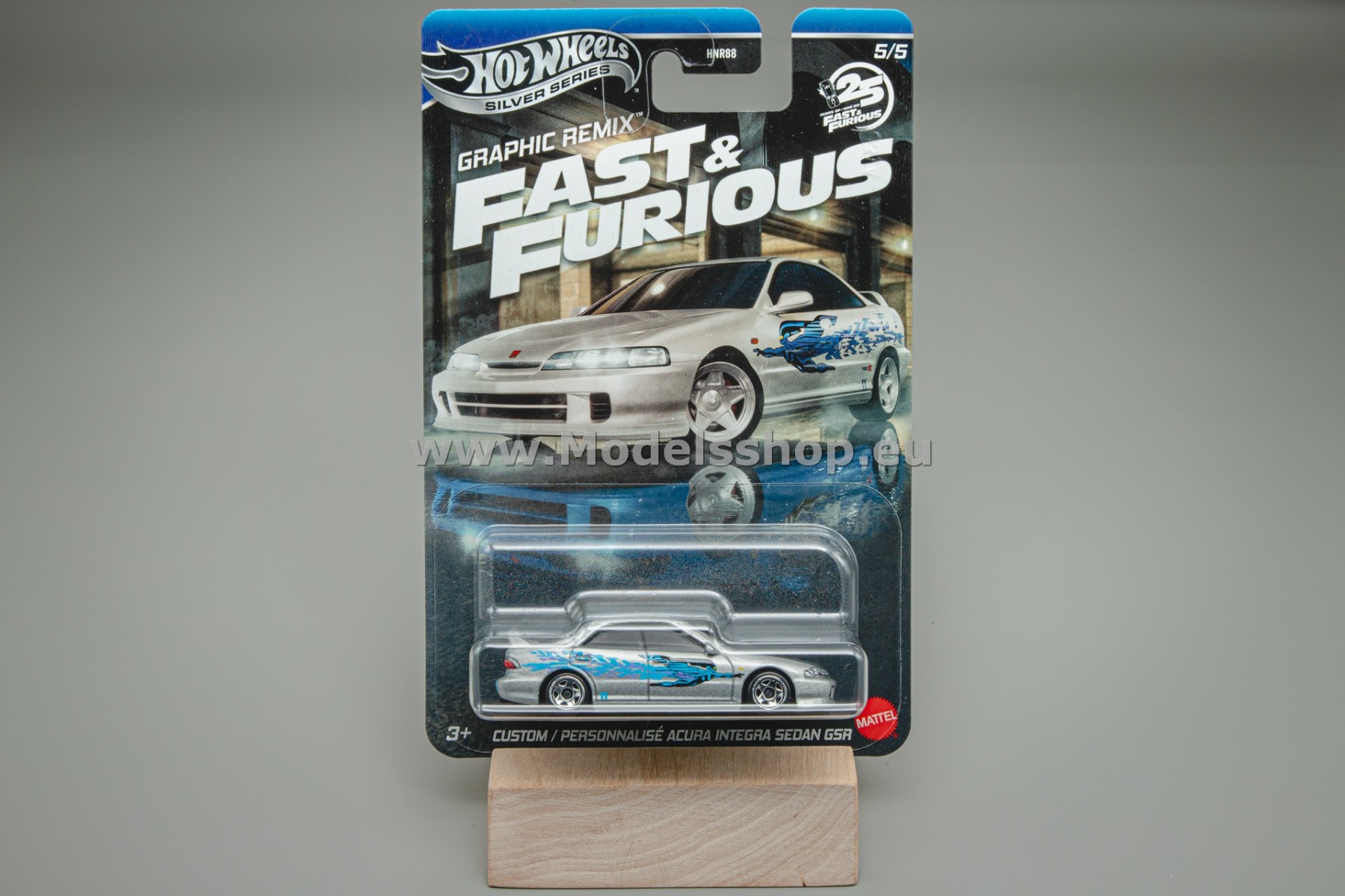 Custom Acura Integra Sedan GSR Fast & Furious Graphic Remix Hot Wheels
