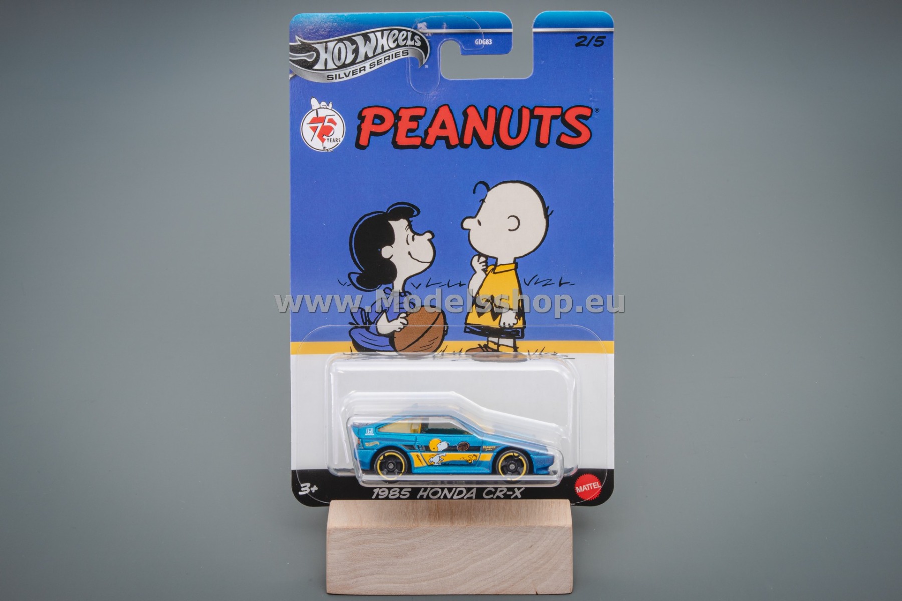 1985 Honda CR-X Peanuts 75 Years Hot Wheels