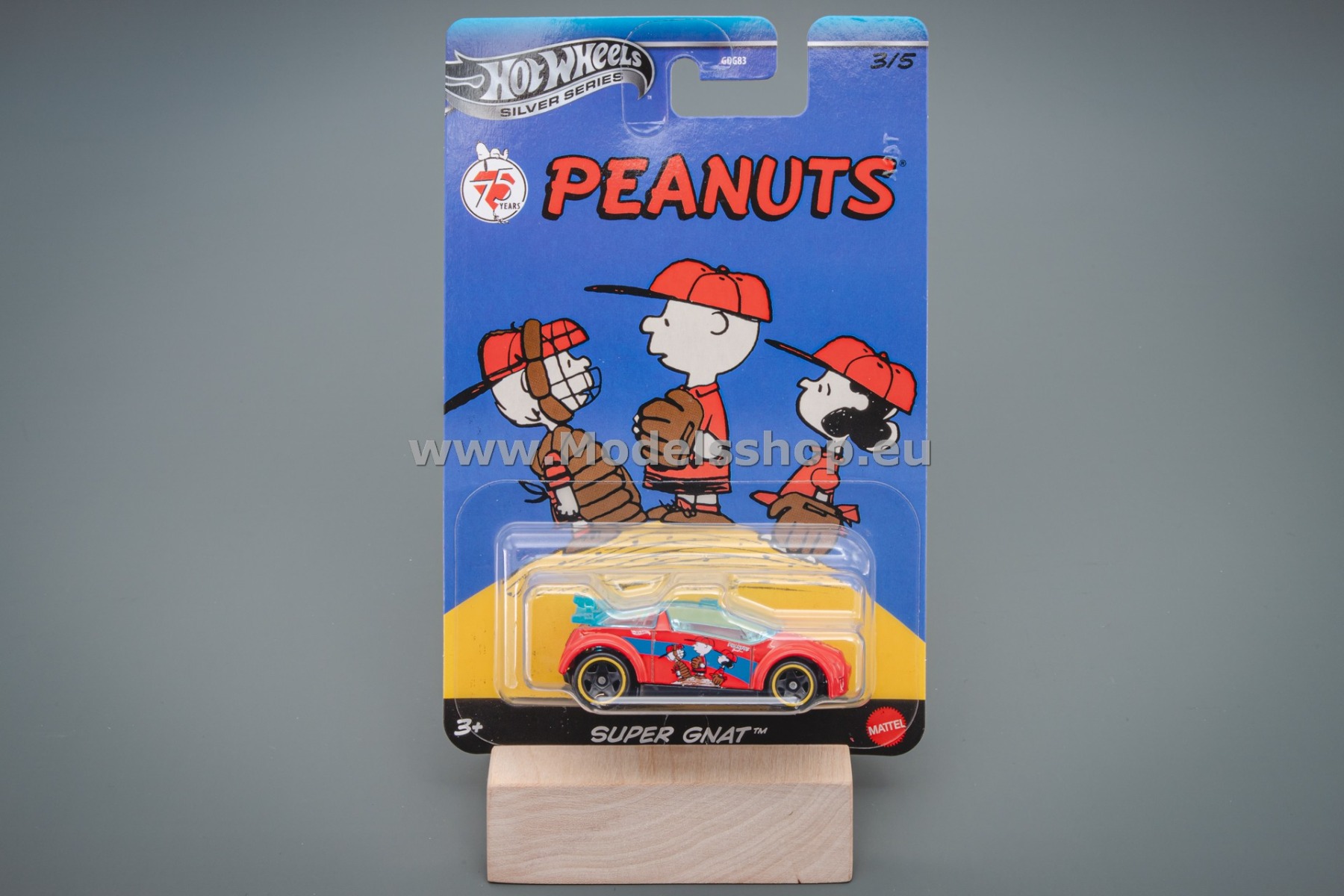 Super Gnat Peanuts 75 Years Hot Wheels