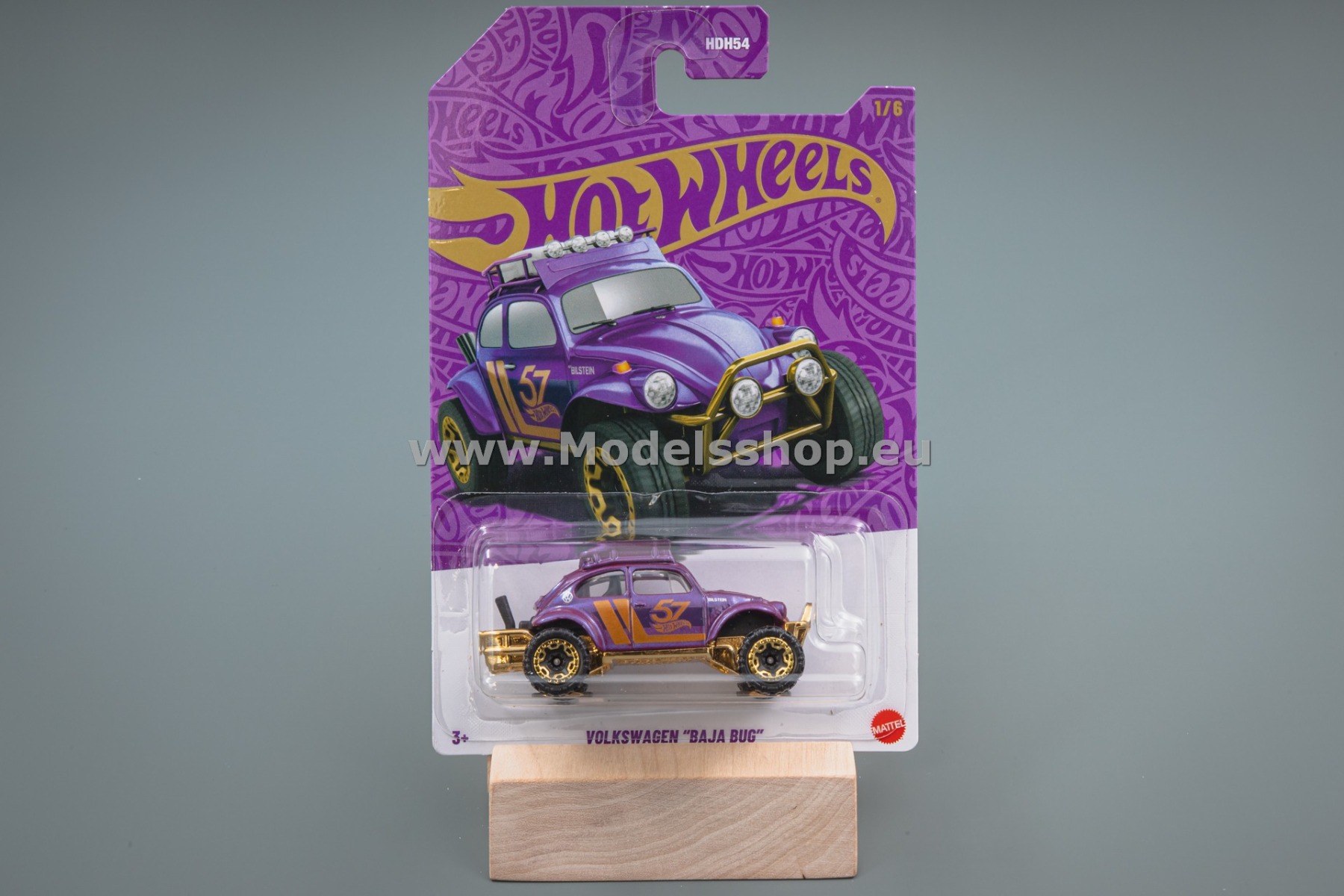 Volkswagen Baja Bug Pearl & Chrome 2025 Hot Wheels