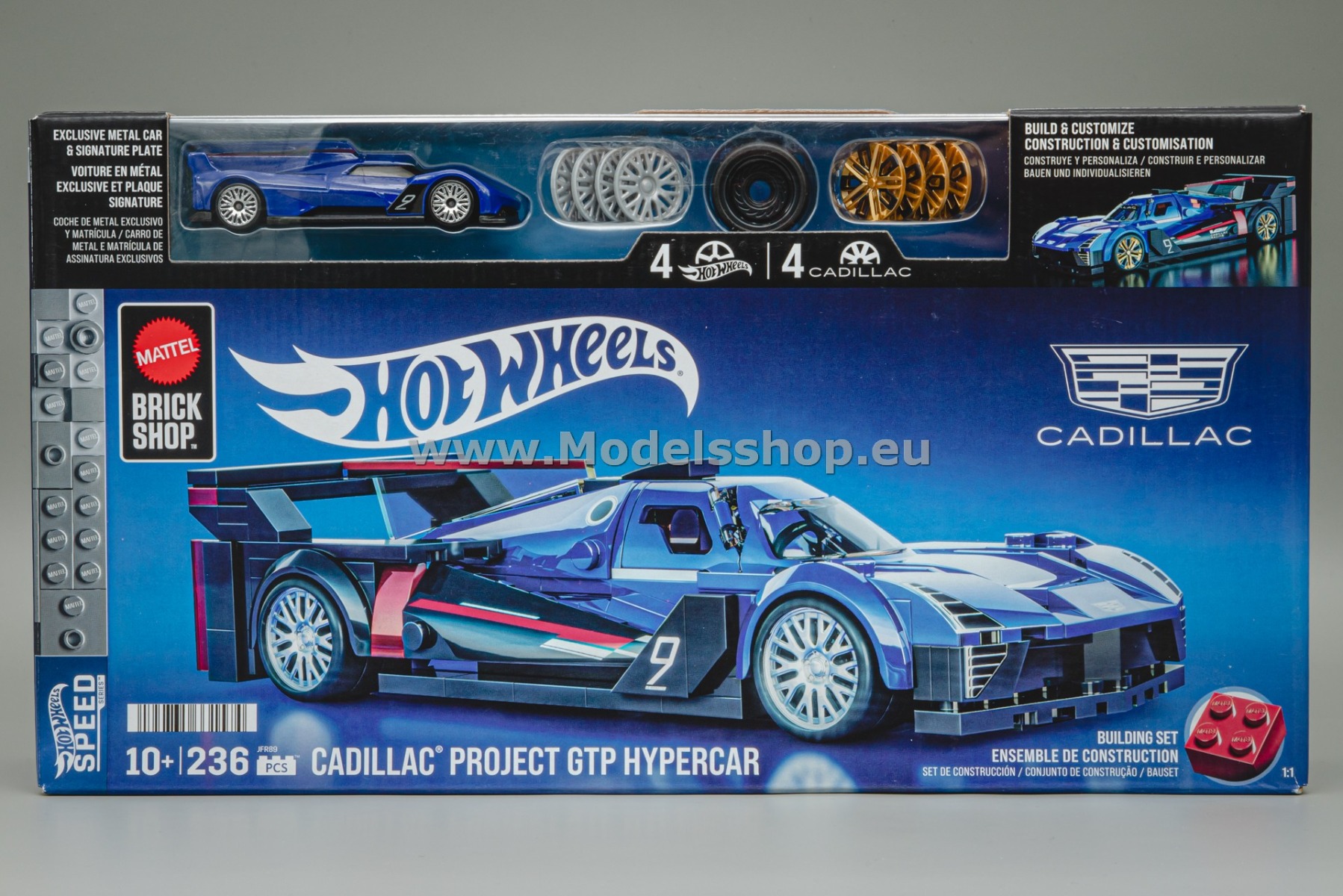 Cadillac Project GTP Hypercar Hot Wheels Speed Series Building Set
