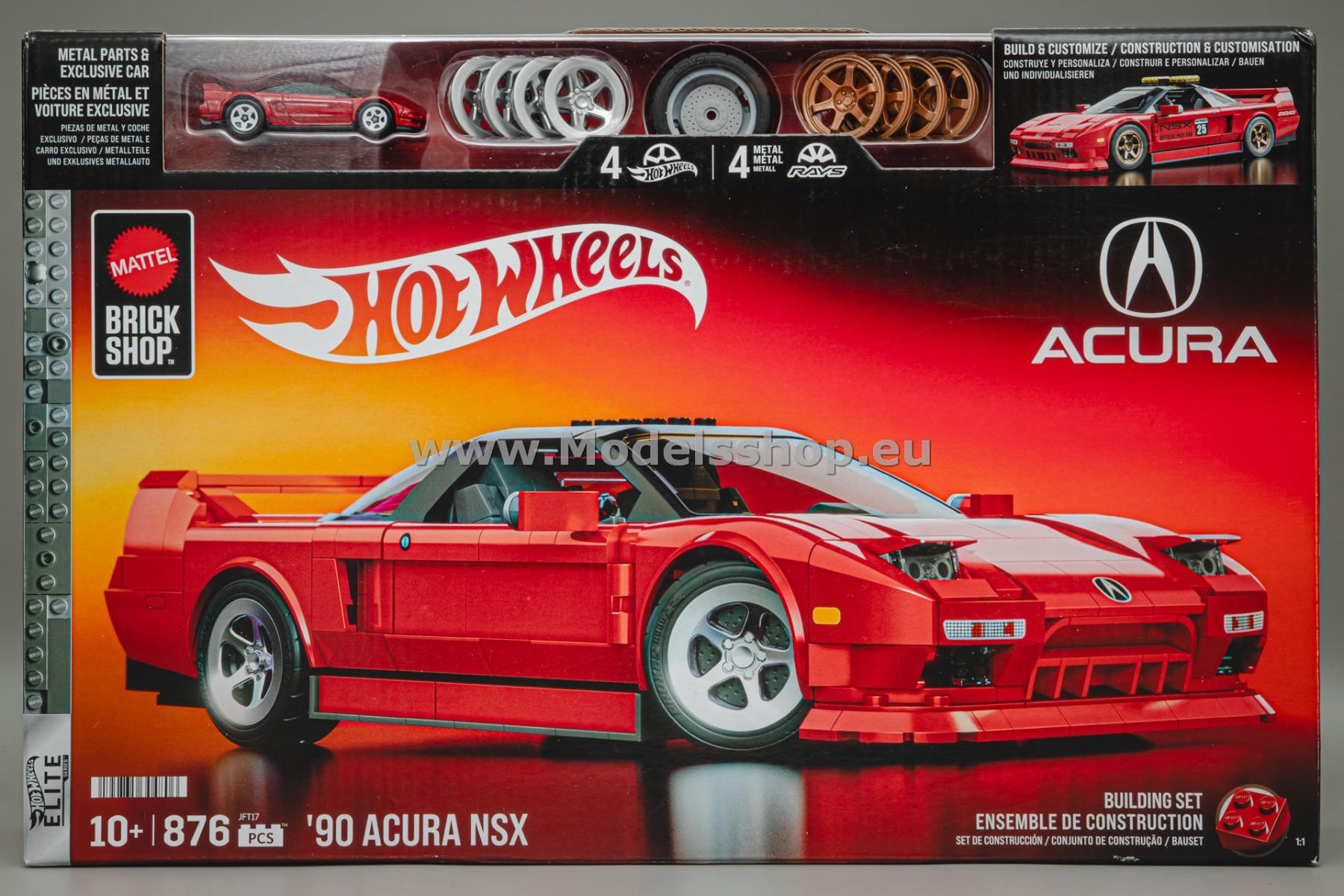 1990 Acura NSX Hot Wheels Elite Series Building Set