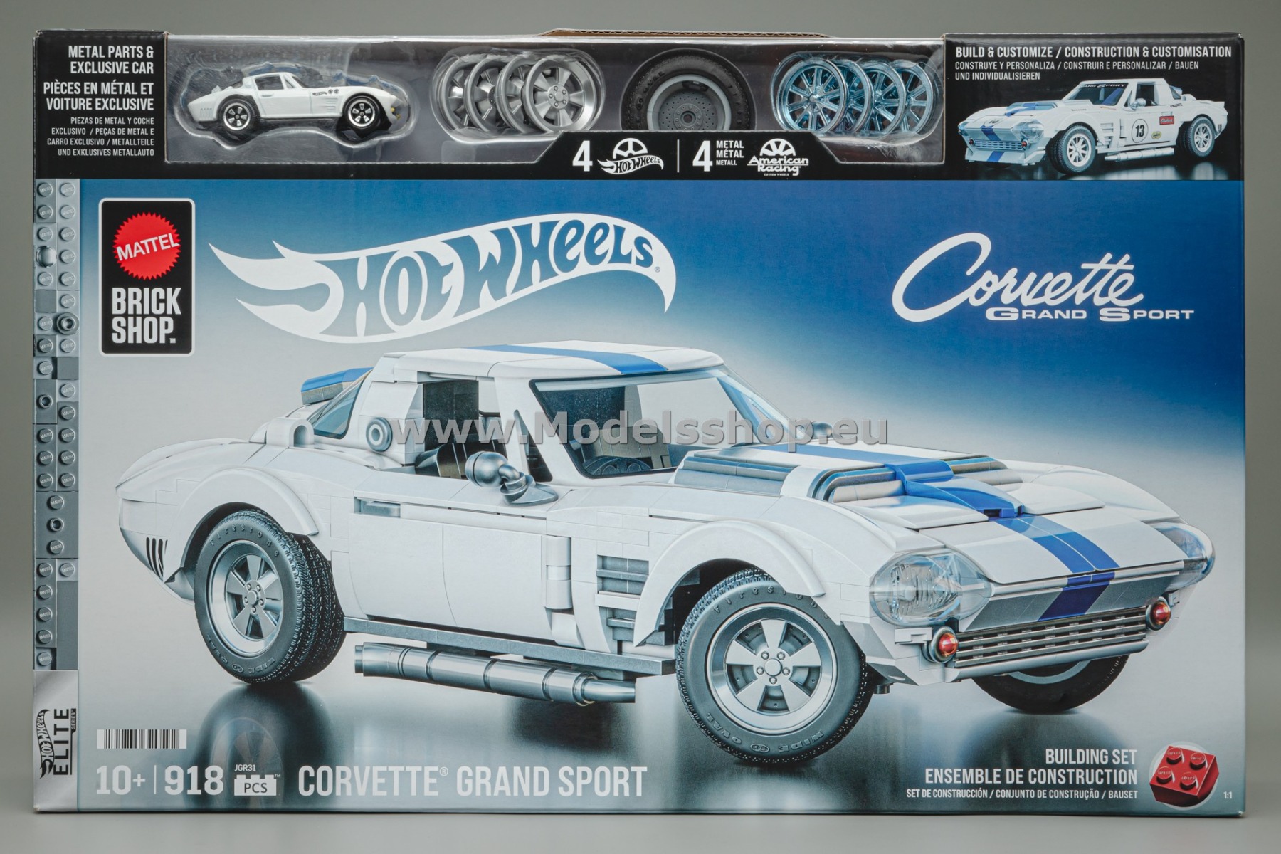 Corvette Grand Sport Hot Wheels Elite Series Building Set