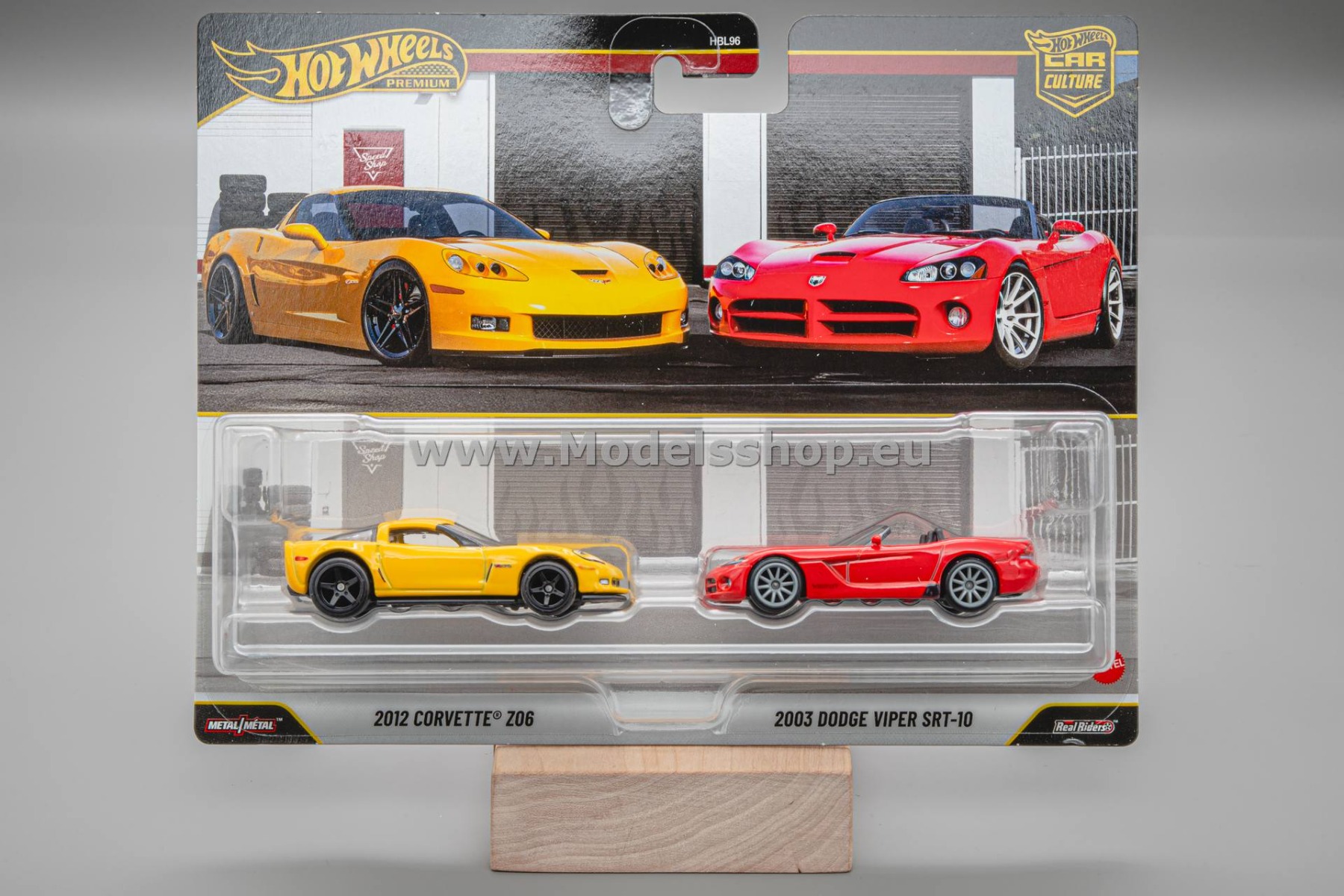 2012 Corvette Z06 & 2003 Dodge Viper SRT-10 2-pack Hot Wheels Premium
