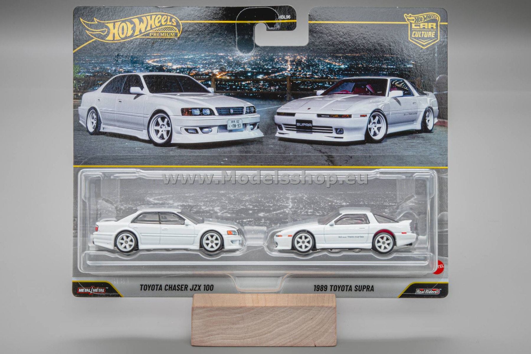 Toyota Chaser JZX 100 & 1989 Toyota Supra 2-pack Hot Wheels Premium