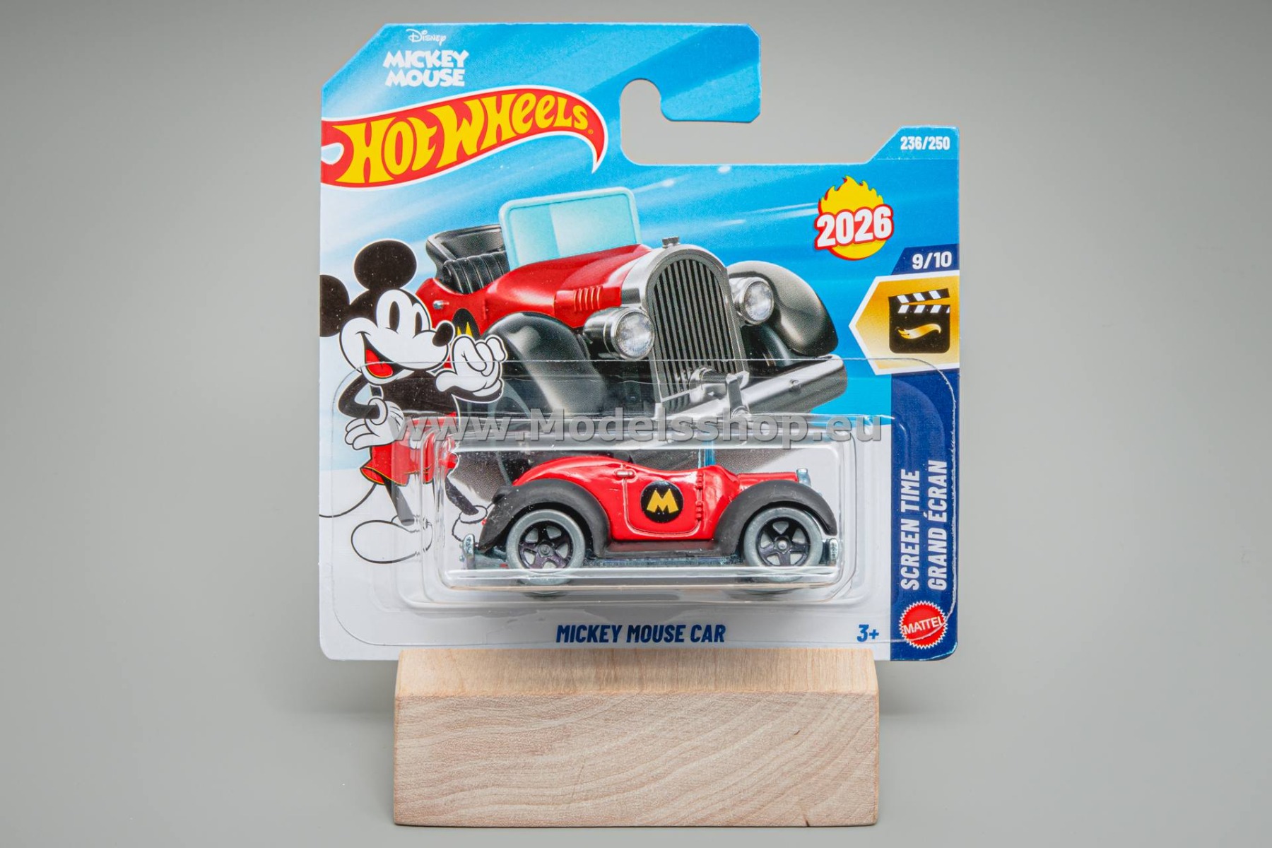Mickey Mouse Car Hot Wheels 