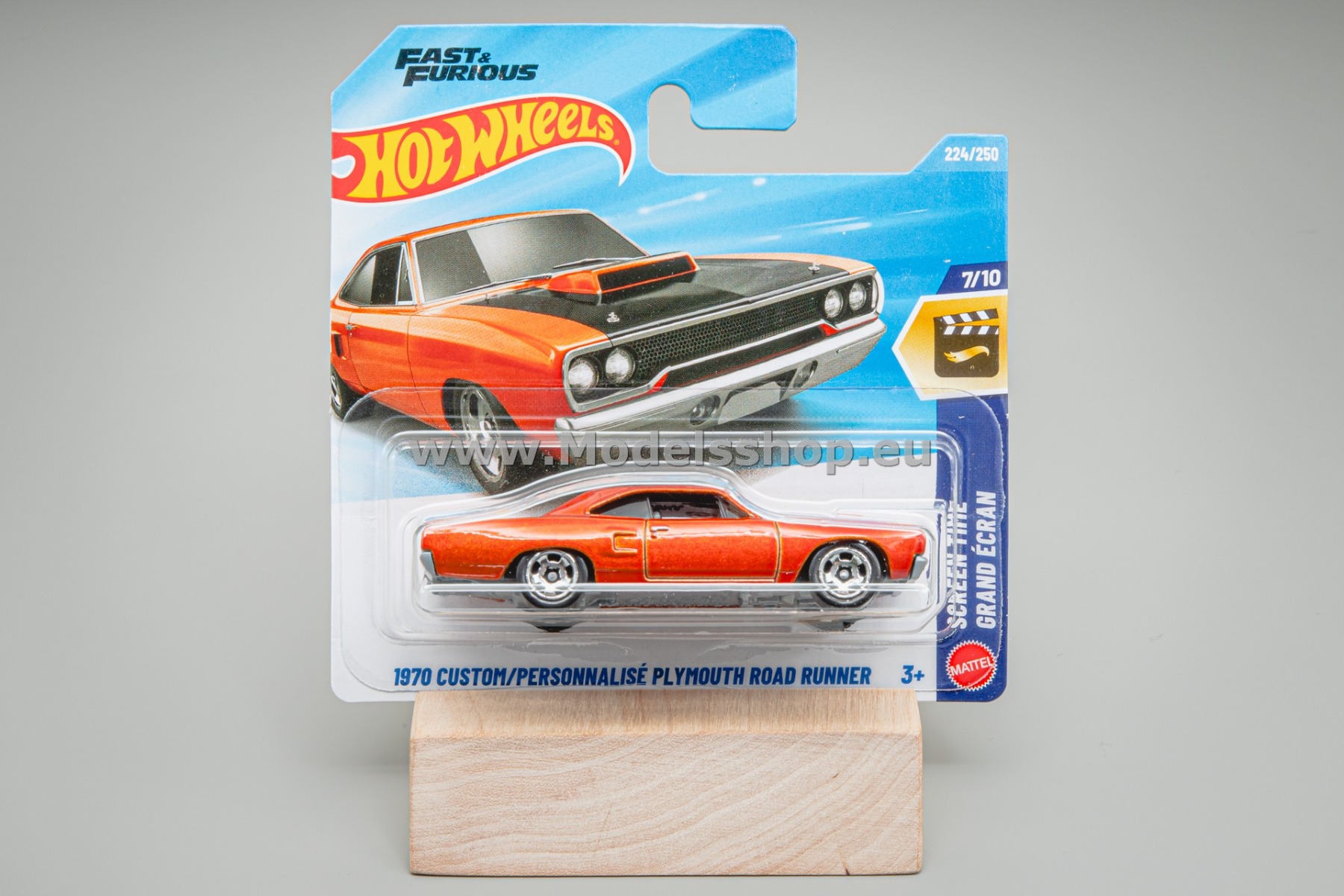 1970 Custom Plymouth Roadrunner Hot Wheels 