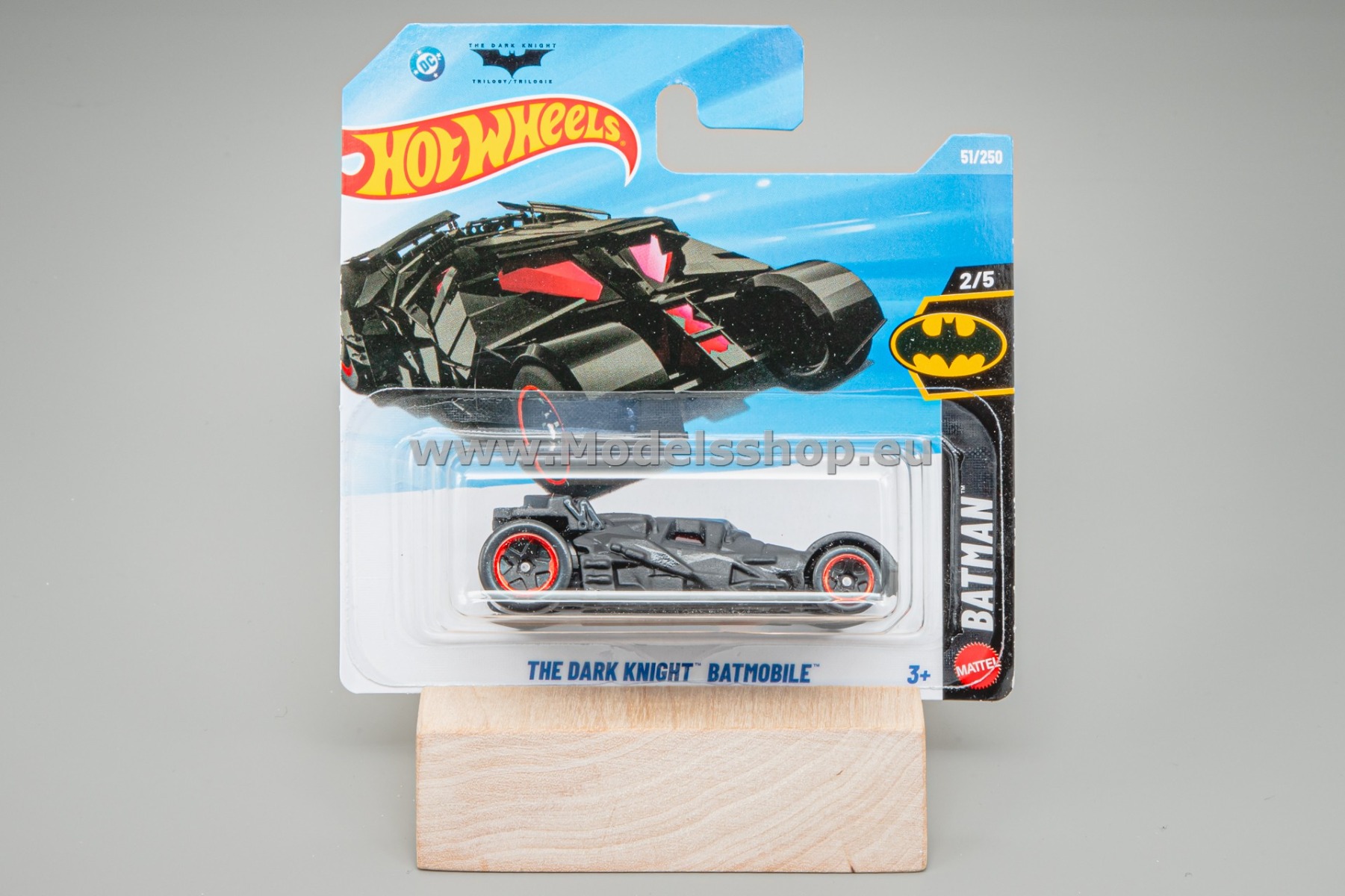 The Dark Knight Batmobile (2nd Color) Hot Wheels 