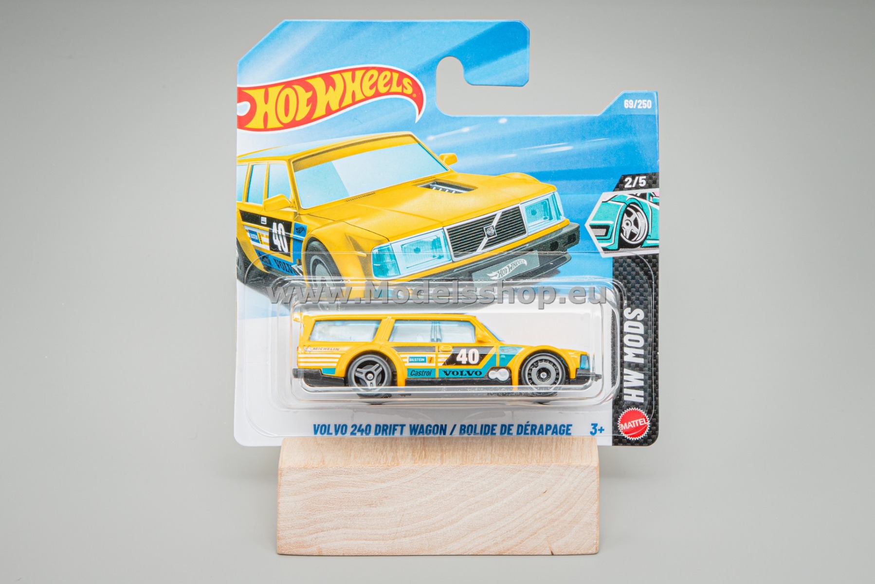 Volvo 240 Drift Wagon (2nd Color) Hot Wheels 