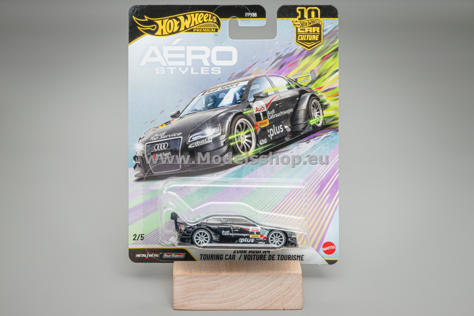 2008 Audi A4 Touring Car Aerostyles Hot Wheels Premium