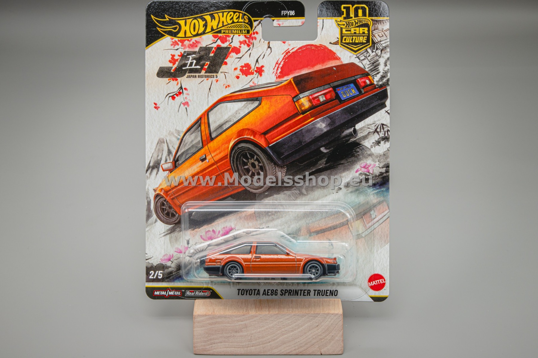 Toyota AE86 Sprinter Trueno Japan Historics 5 Hot Wheels Premium