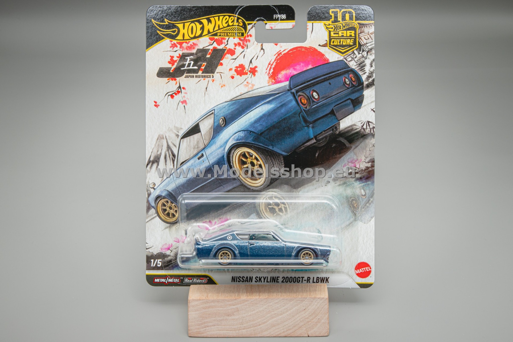 Nissan Skyline 2000GT-R LBWK Japan Historics 5 Hot Wheels Premium