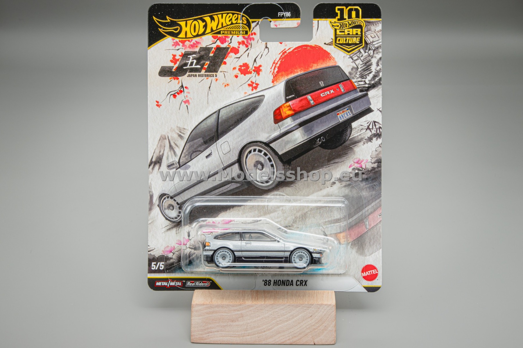 1988 Honda CRX Japan Historics 5 Hot Wheels Premium