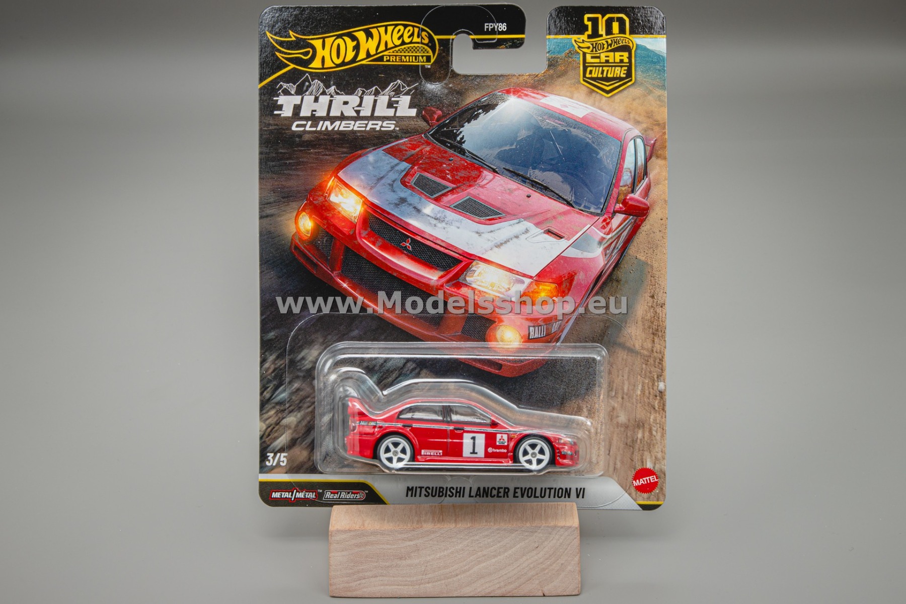Mitsubishi Lancer Evolution VI Thrill Climbers Hot Wheels Premium