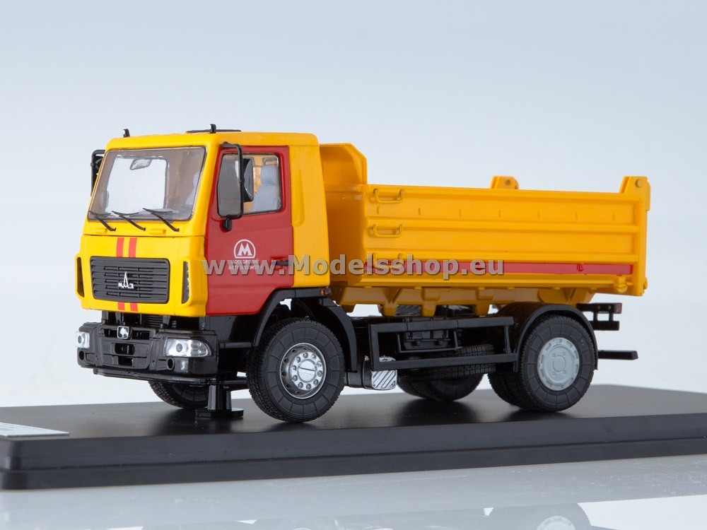 SSML015 MAZ-5550 dump truck, Mosmetro, emergency services