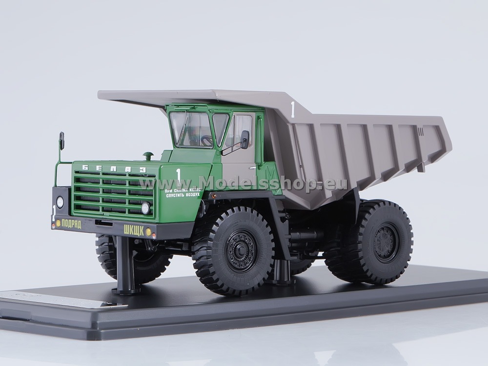 BELAZ-540A quarry dump truck /green-grey/ limited 252pcs 