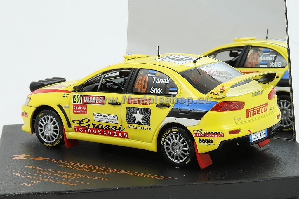 Mitsubishi Lancer Evolution X #40 Tänak/Sikk Winner Rally of