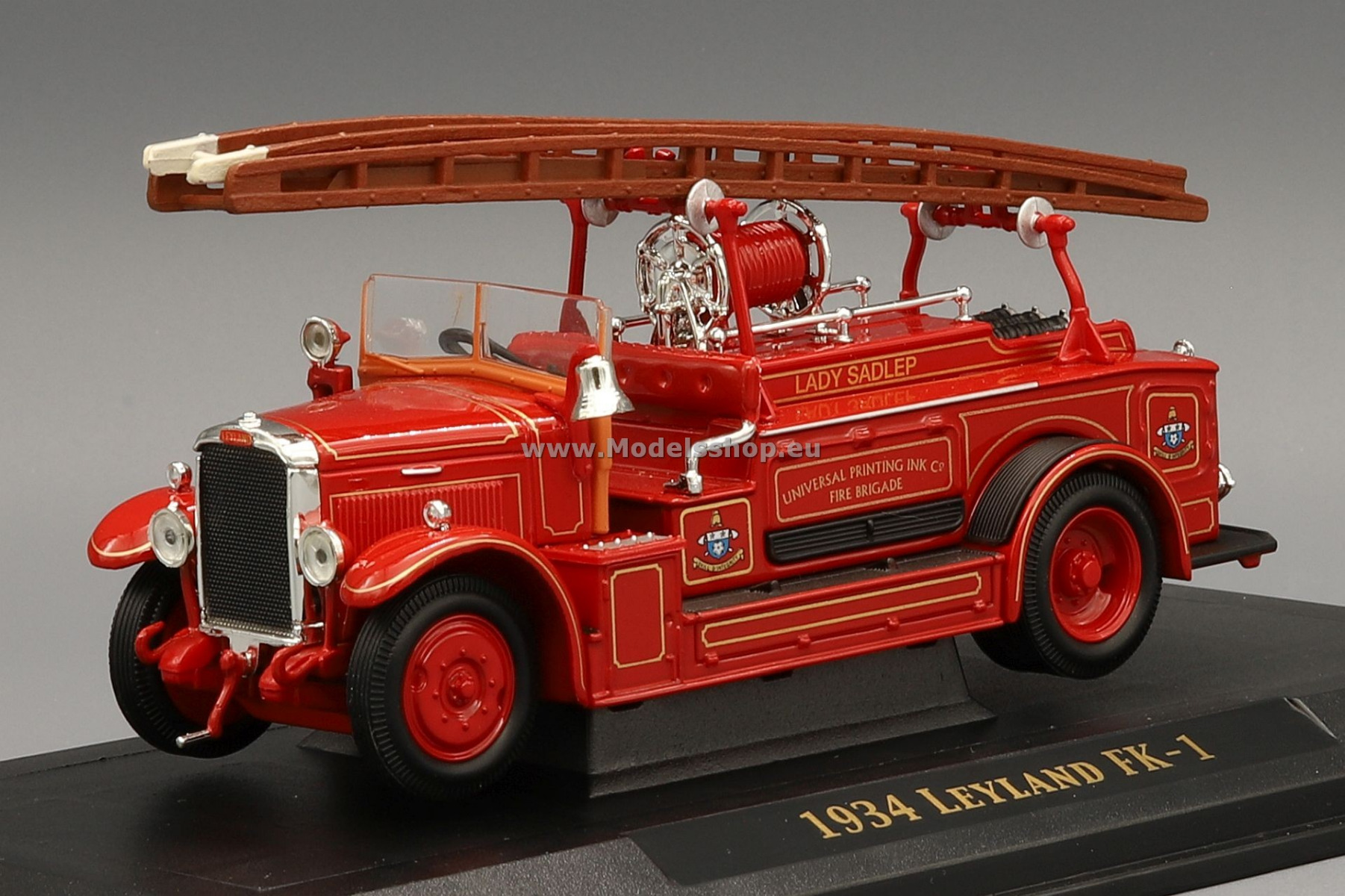 Fire engine Leyland FK-1, RHD, 1934