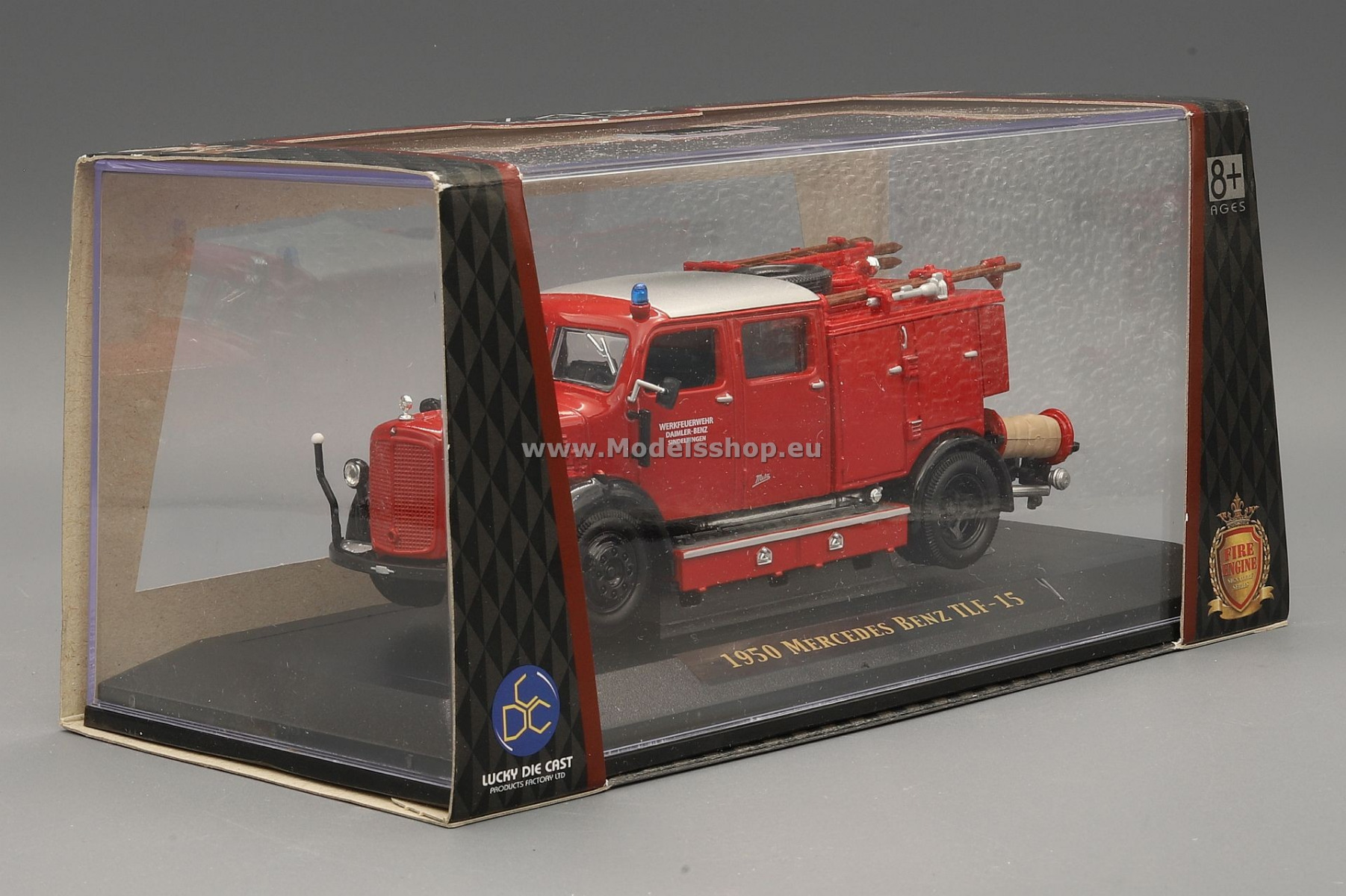 Fire engine Mercedes-Benz TLF-15, 1950, Fire engine Mercedes-Benz TLF-15, 1950,
