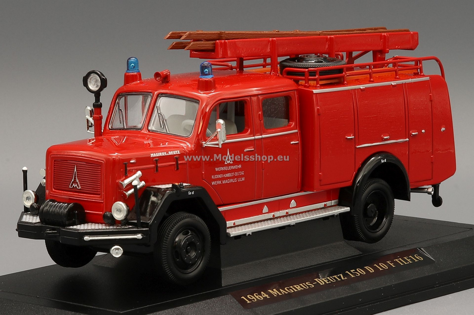 Fire engine Magirus-Deutz 150 D 10 F TLF16, 1964, 