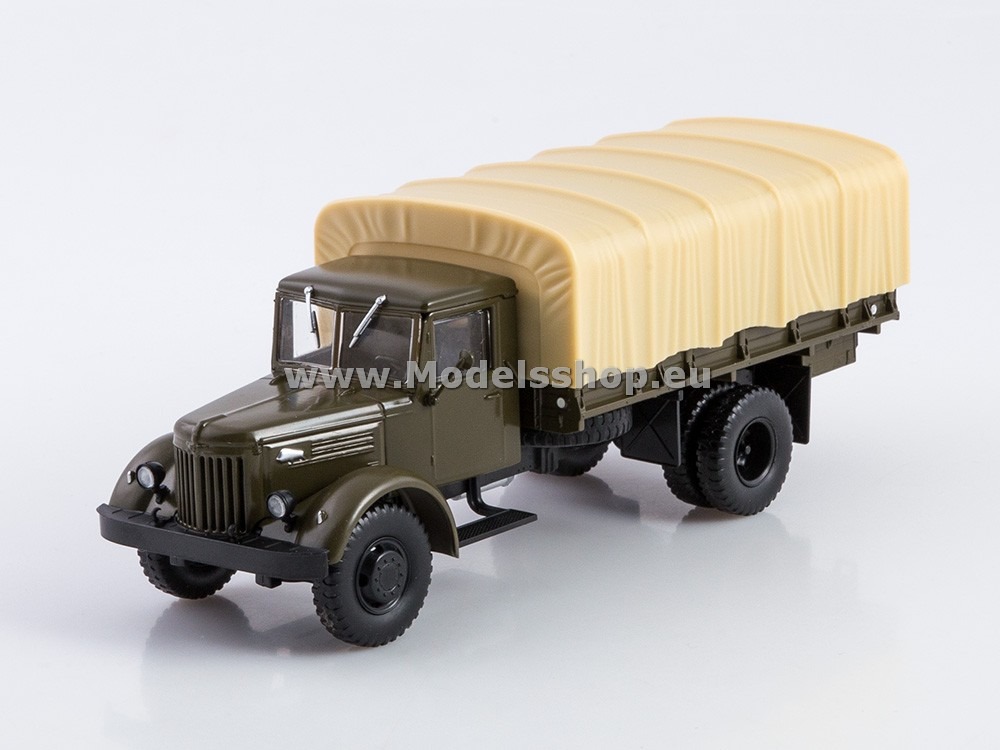 Magazine "Legendary trucks of USSR No.97" with model of MAZ-200G flatbed truc... - Imagen 1 de 6