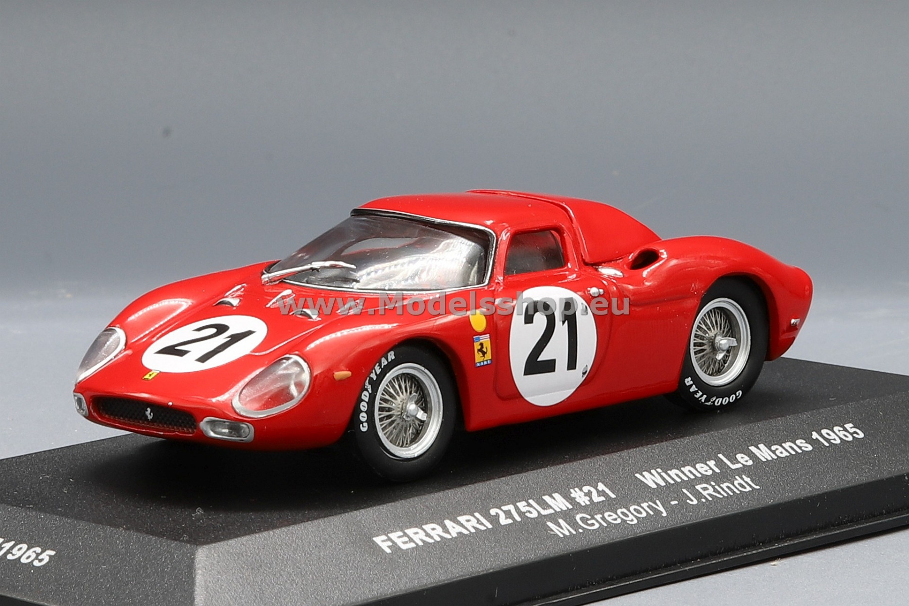 Ferrari 250 LM, RHD, No.21, 24h Le Mans 1965 M.Gregory/J.Rindt