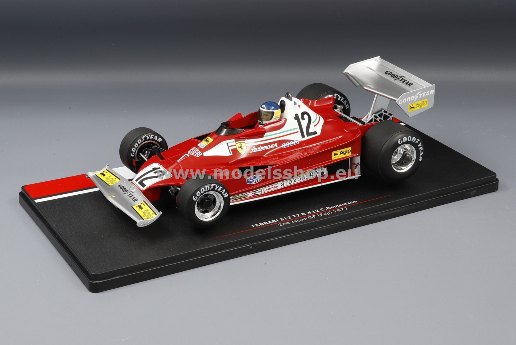 Ferrari 312 T2B, No.12, Scuderia Ferrari Spa SEFAC, Formula 1, GP Japan 1977 C.Reutemann Ferrari 312 T2B, No.12, Scuderia Ferrari Spa SEFAC, Formula 1, GP Japan 1977 C.Reutemann