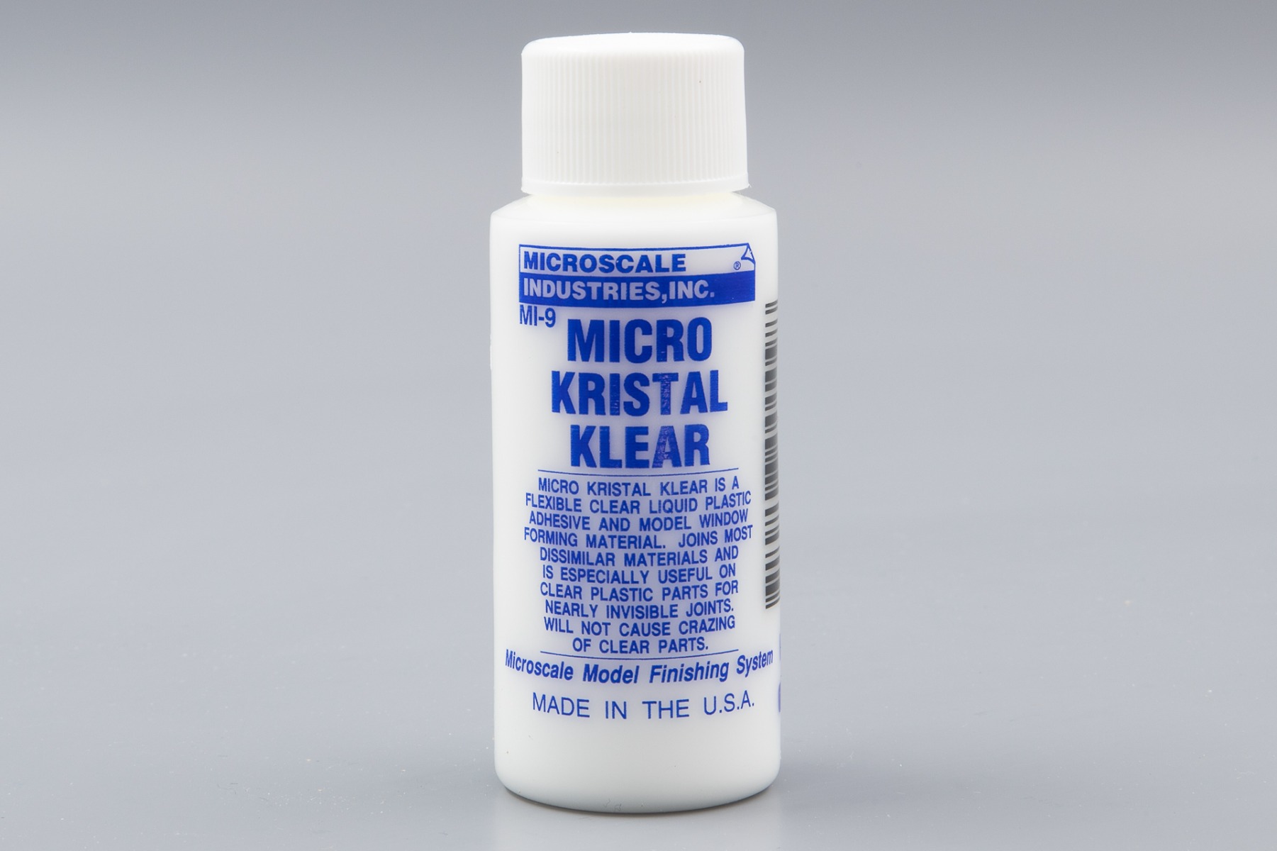 Microscale MI-9 Micro Kristal Klear 29ml (clear liquid plastic adhesive)