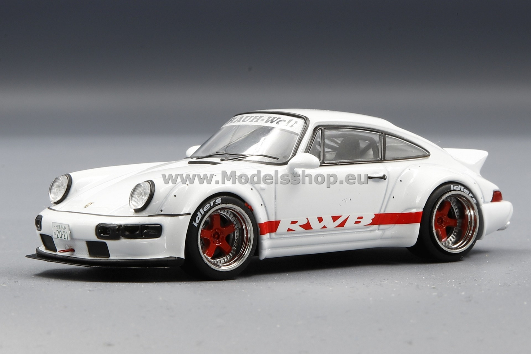 Porsche 911 (964) RWB, RAUH-Welt /White - Decorated/
