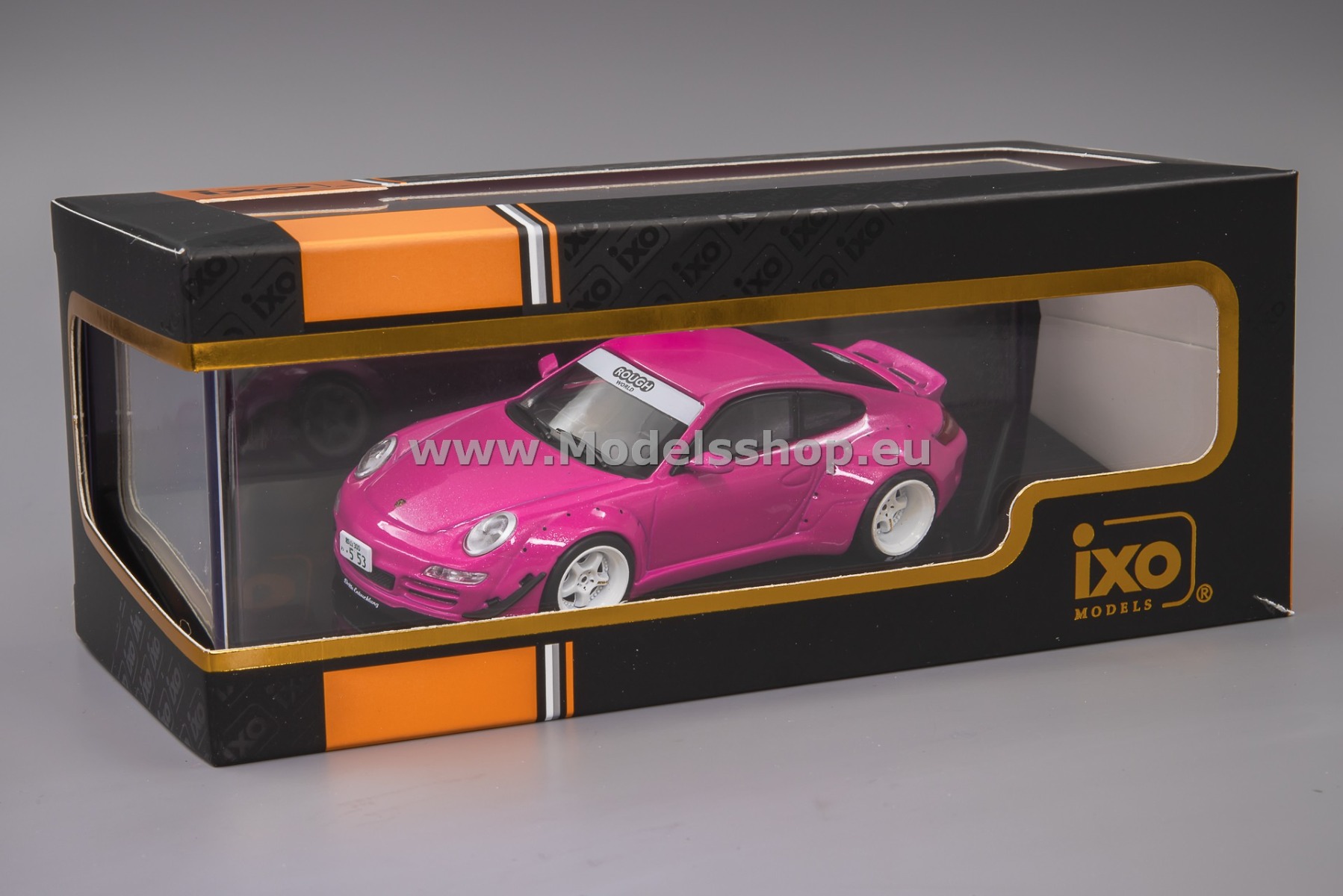 Ixo 1:43 Porsche 911 (997) RWB Rauh-Welt pink metallic