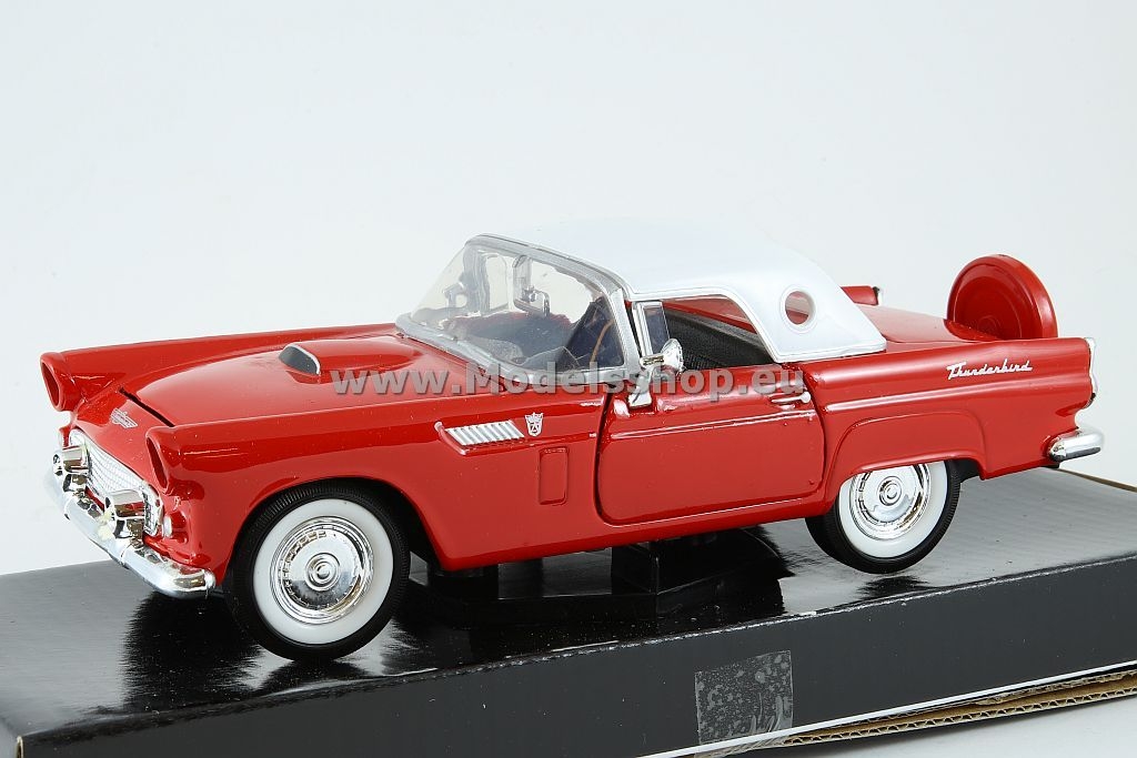 Ford Thunderbird, 1956y. /red-white/