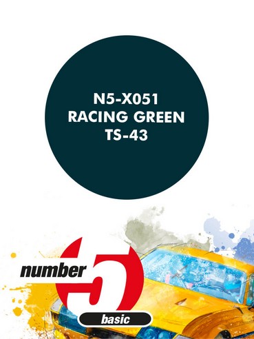 N5-X051 /Racing Green TS-43/ paint for airbrush 30ml, Number Five