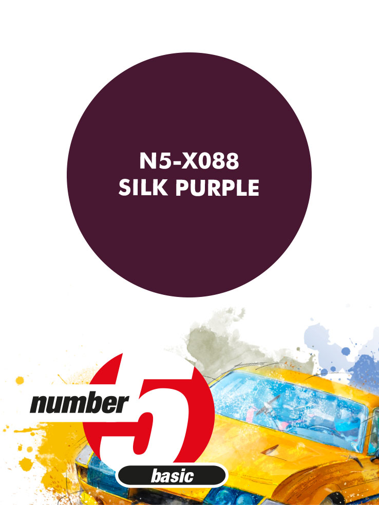 N5-X088 /Silk Purple/ paint for airbrush 30ml, Number Five