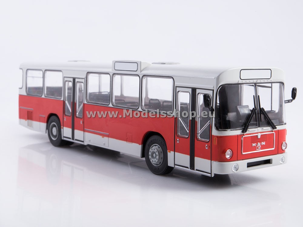 Bus magazine series (Modimio) No. 51 with model of MAN SL 200 (NB! magazine and sticker are not included!)