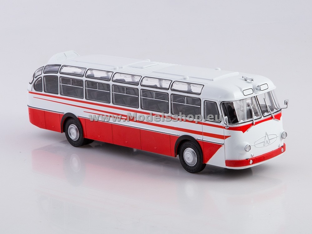Bus magazine series (Modimio) No. 62 with model of LAZ- 699A 
