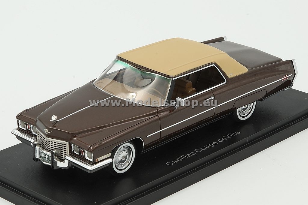 Cadillac Coupe DeVille, 1972 /metallic-brown beige/