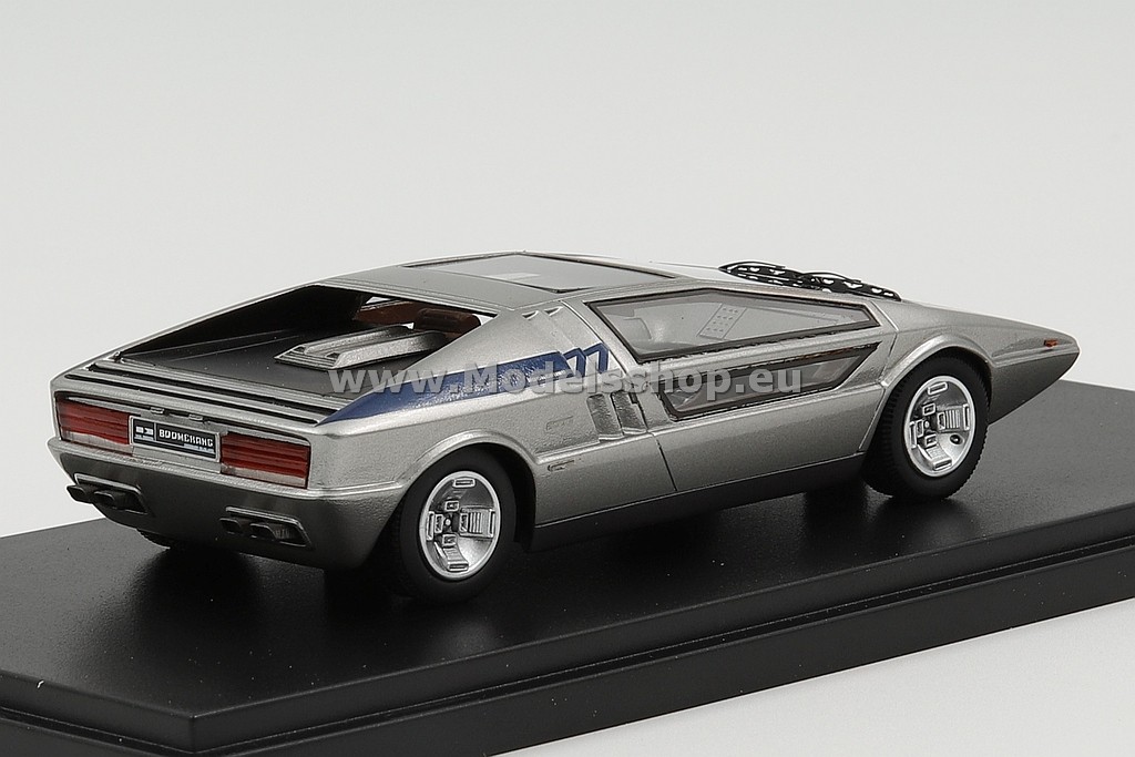 Maserati Boomerang 1/20 プラモデル Maserati Boomerang Italdesign, 1972 /silver/