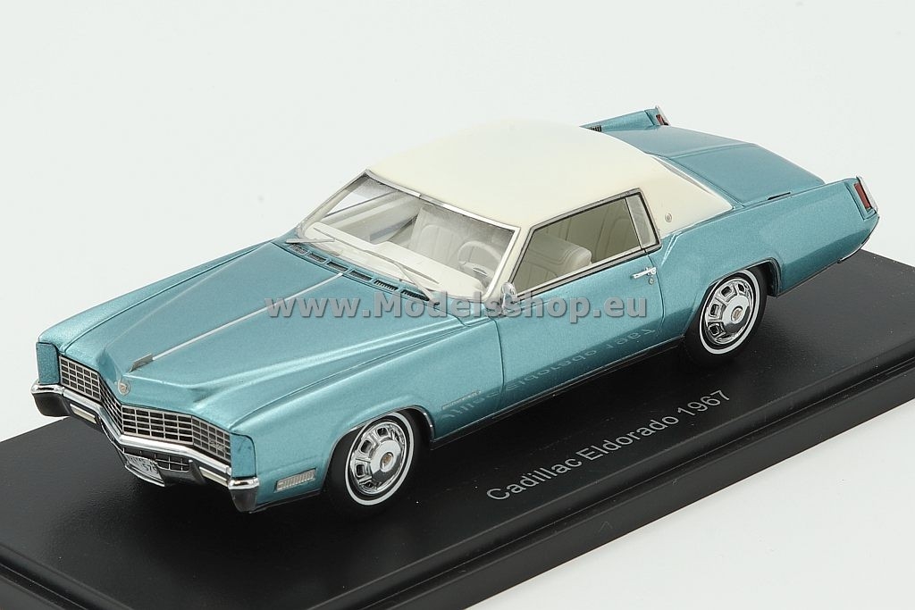Cadillac Eldorado Coupe, 1967 /metallic-turquoise-white/