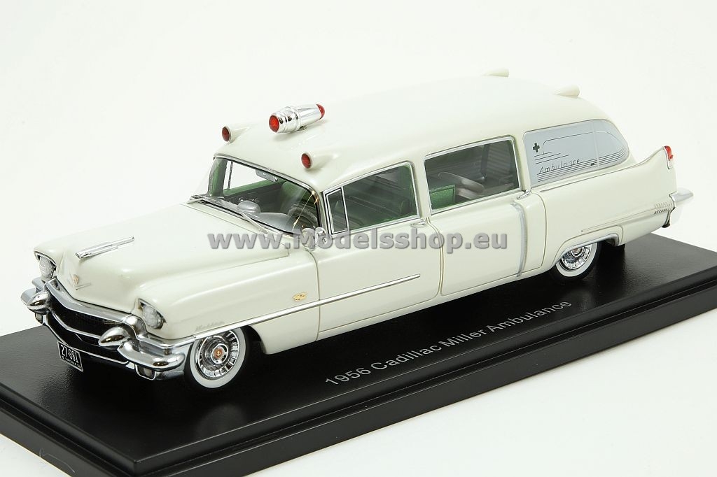 Cadillac Miller Ambulance 1956 /white/