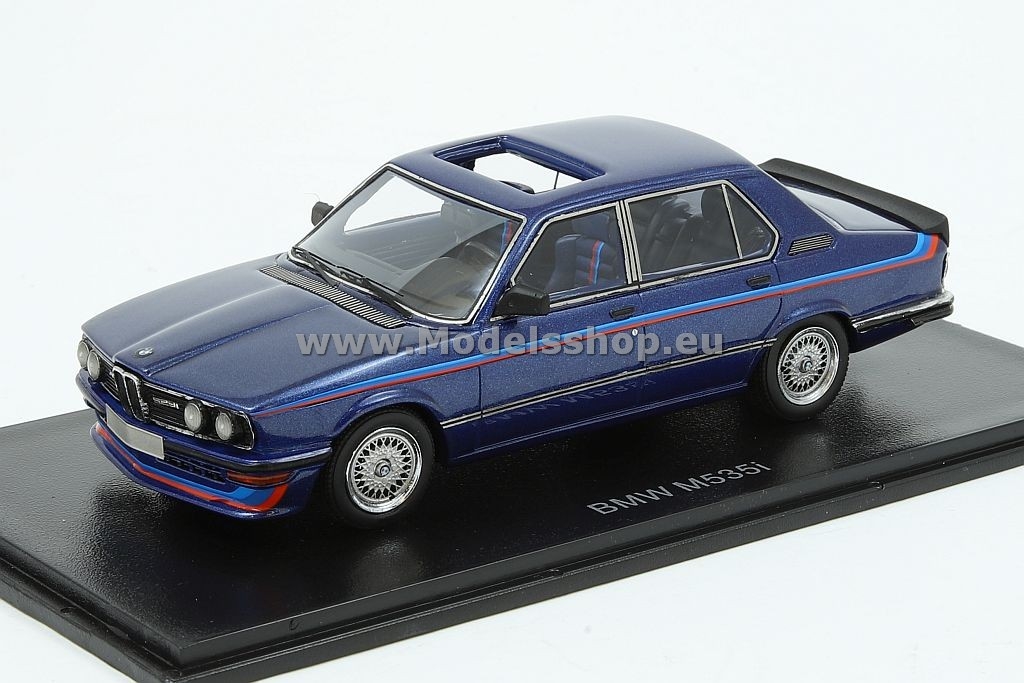 BMW M535i (E12), 1978 /metallic-dark blue/